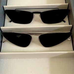 Genuine Prada Sunglasses-Glossy Black. Brand New Never Worn.